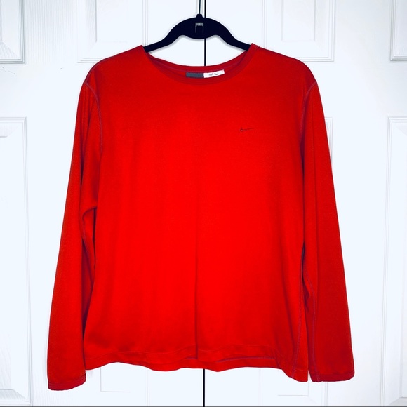 Nike Other - Nike red top dri fit with long sleeves